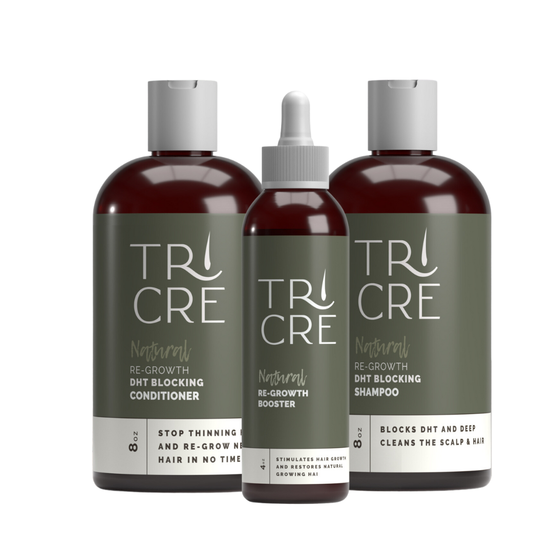 Natural Regrowth Bundle - Fight Hair Loss and Regrow Your Hair!